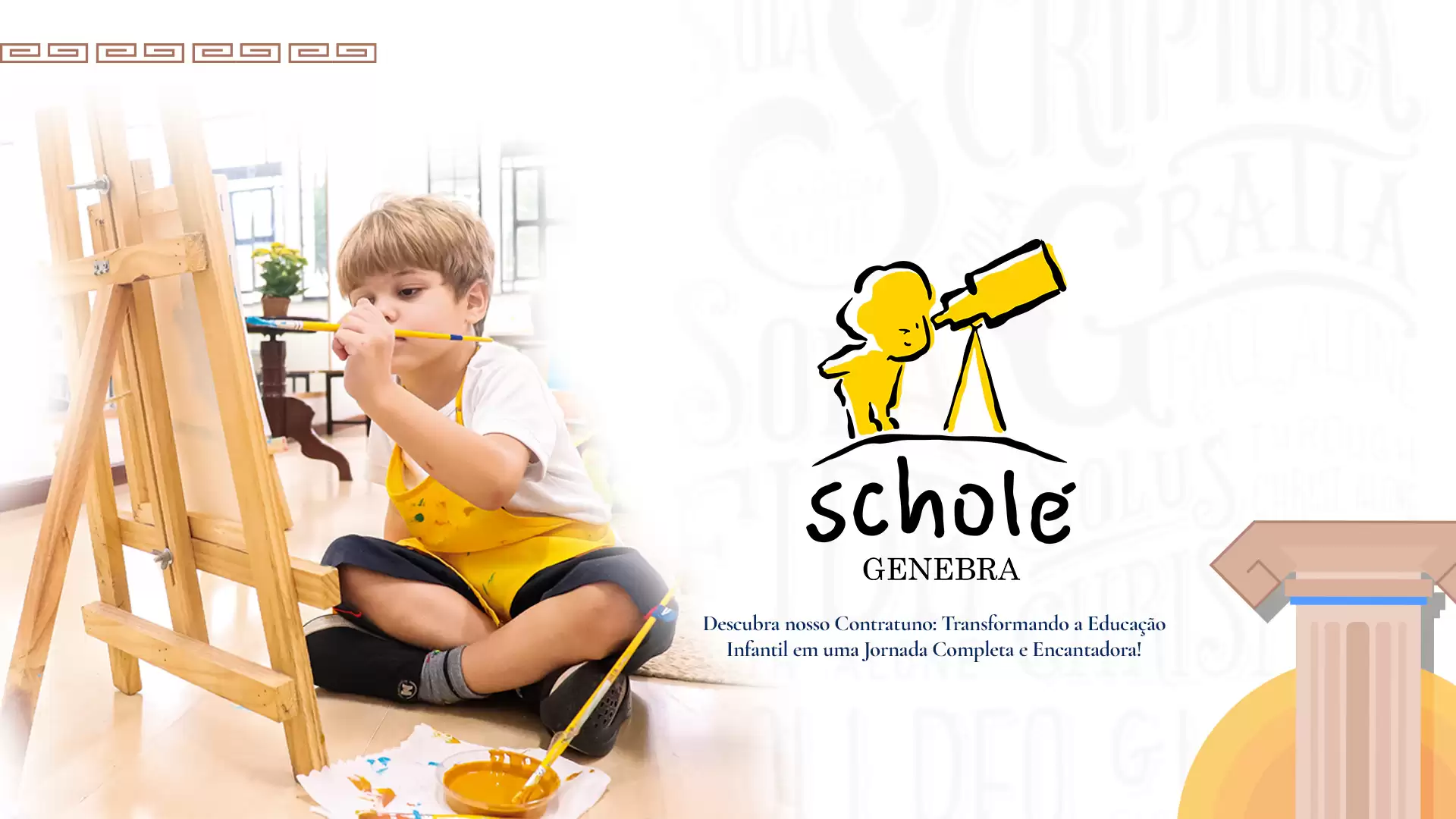 Educação infantil na Scholé Genebra